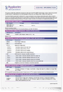 RYPLAZIM Billing and Coding Guide (includes plasminogen deficiency ICD10 code)